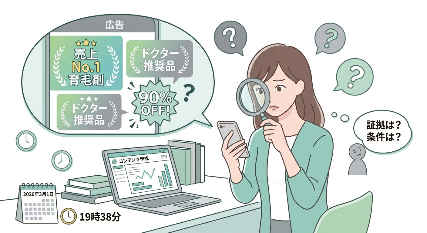 広告を読む3つの問いイメージ