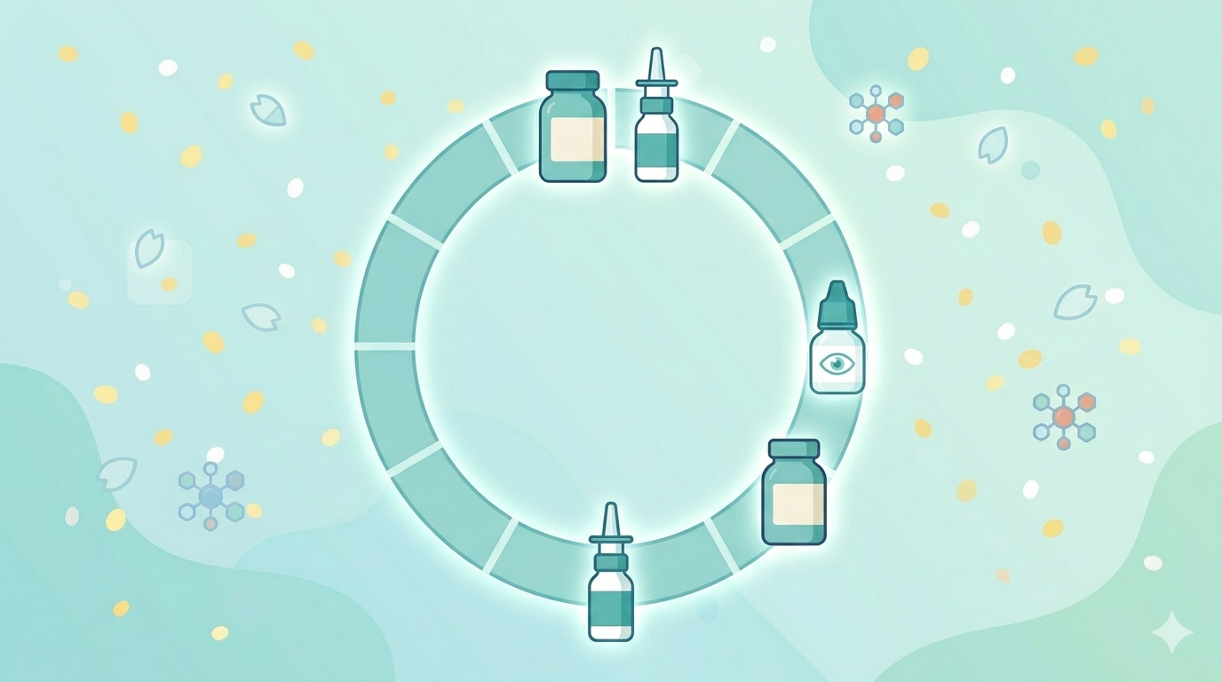飲み薬の作用イメージ